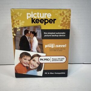 Picture Keeper 250 GB External USB Backup Storage Drive 250,000 Pictures
